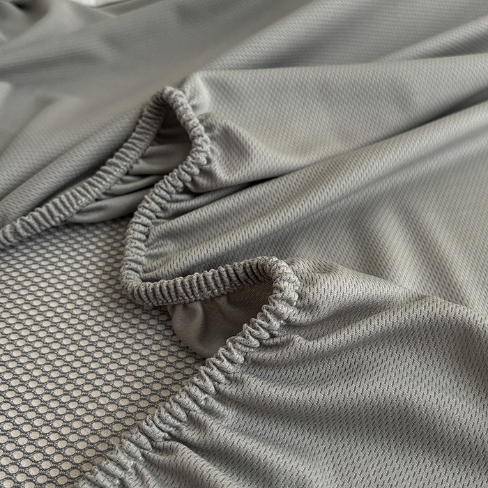 91家纺网 家纺一手货源 找家纺 绒艺席业 2025新款赫本风印花凉席席子系列床笠款 昨日情书