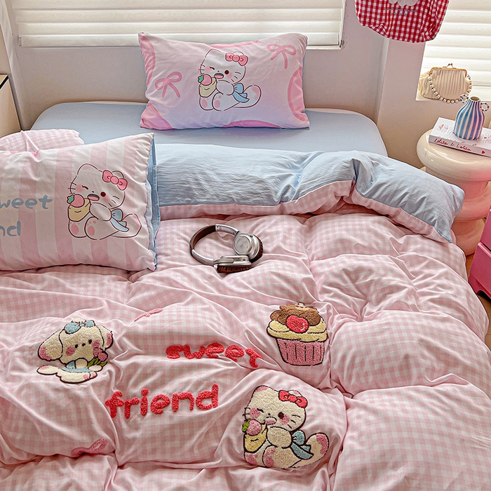 91家纺网 家纺一手货源 找家纺 （总）海岛哥哥 2025新款大版毛巾绣四件套