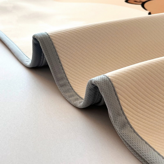 91家纺网 家纺一手货源 找家纺 （总）蘭菲家纺 2025新款凉感丝卡皮巴拉凉席