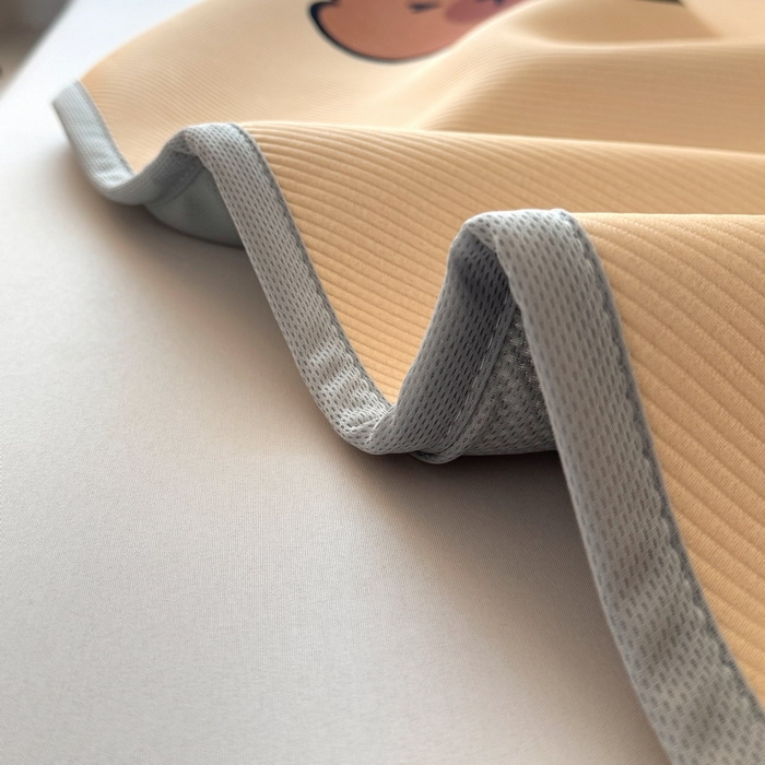 91家纺网 家纺一手货源 找家纺 蘭菲家纺 2025新款凉感丝卡皮巴拉凉席 征服拉