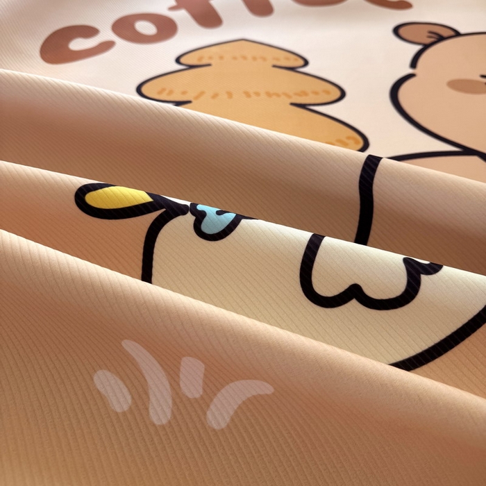 91家纺网 家纺一手货源 找家纺 蘭菲家纺 2025新款凉感丝卡皮巴拉凉席 拉小鸭