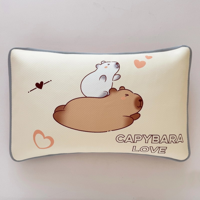 91家纺网 家纺一手货源 找家纺 蘭菲家纺 2025新款凉感丝卡皮巴拉凉席 陪伴拉