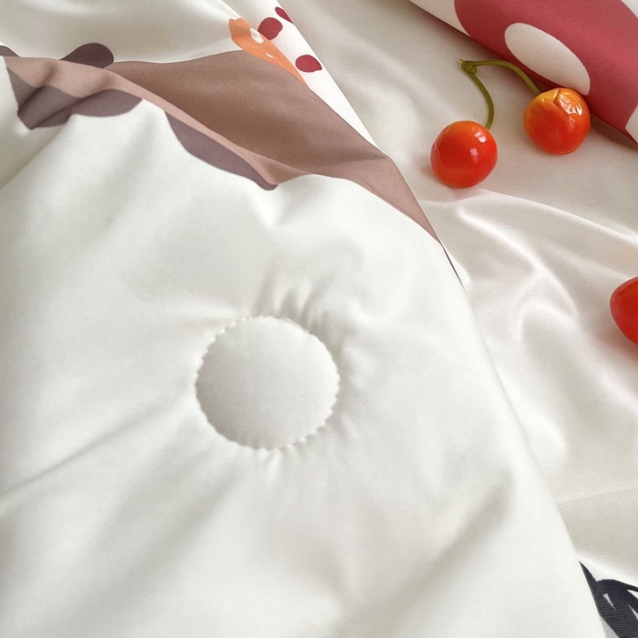 91家纺网 家纺一手货源 找家纺 蘭菲家纺 2025新款凉感丝卡皮巴拉夏被 皮小萌