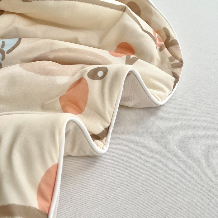 91家纺网 家纺一手货源 找家纺 蘭菲家纺 2025新款凉感丝卡皮巴拉夏被 小卡