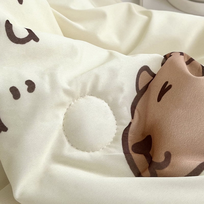 91家纺网 家纺一手货源 找家纺 蘭菲家纺 2025新款凉感丝卡皮巴拉夏被 爱滑板