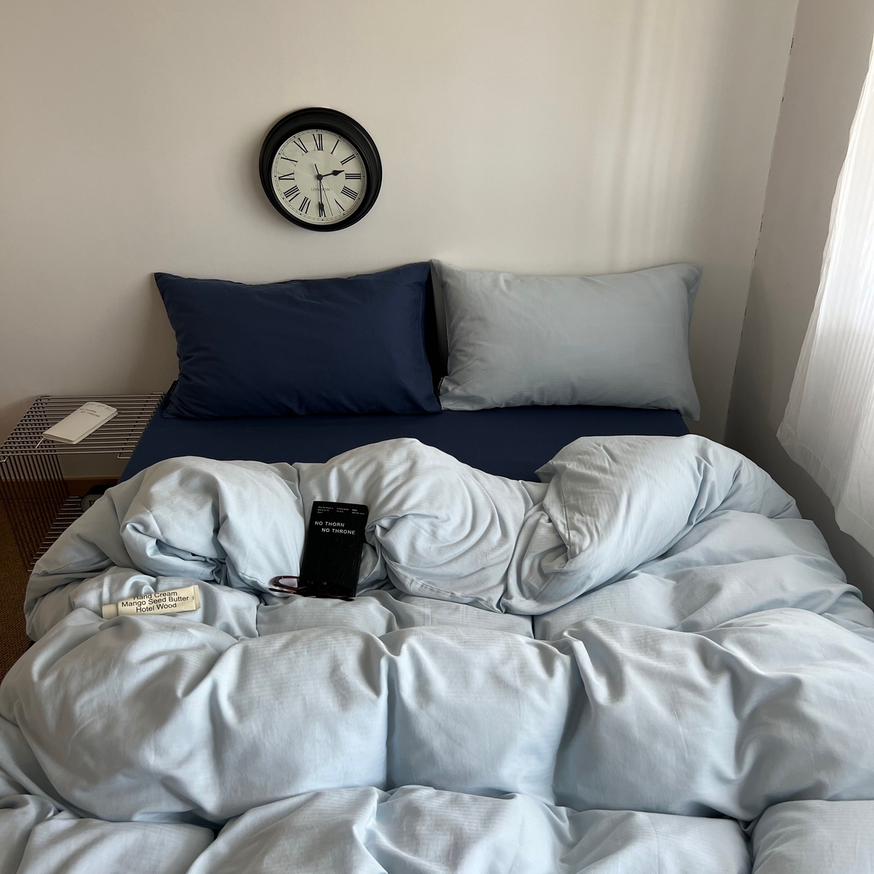 91家纺网 家纺一手货源 找家纺 蜜宿 2025新款全棉纯棉人字纹四件套-梦幻星海 梦幻星海（纯色混搭）