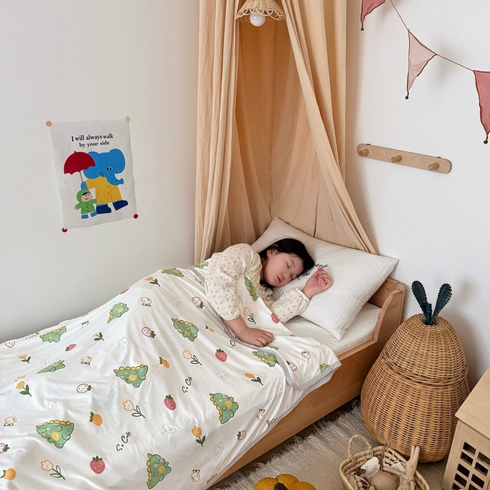 91家纺网 家纺一手货源 找家纺 （总）星期八 2025新款婴儿裸睡级冰丝毯凉感毯