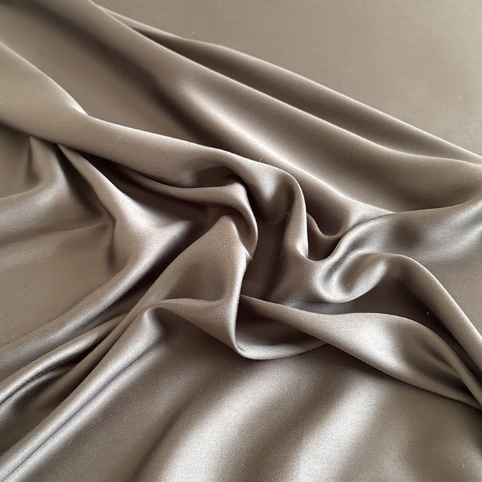 91家纺网 家纺一手货源 找家纺 金喜 2025新款LF级60支莱赛尔天丝床笠三件套纯色天丝床笠 香谷棕