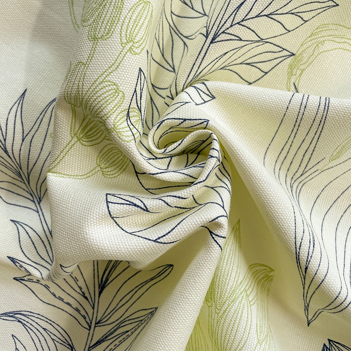 91家纺网 家纺一手货源 找家纺 忆生活家纺 2025新款全棉纯棉老粗布印花床单三件套 繁花-绿