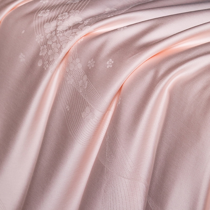 91家纺网 家纺一手货源 找家纺 美伦美 2025新款全棉天丝提花夏被春秋被冬被被子被芯 玉色