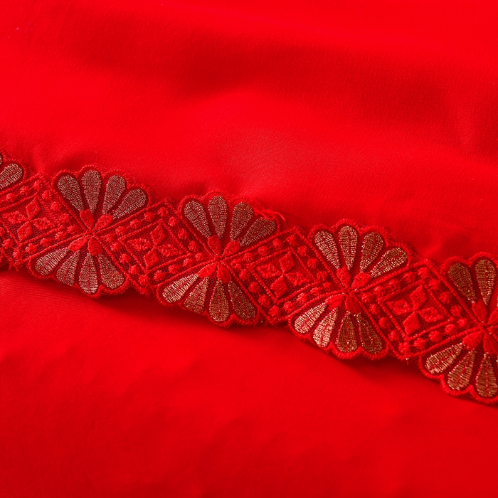 91家纺网 家纺一手货源 找家纺 美伦美 2025新款全棉婚庆冬被被子被芯 龙凤呈祥