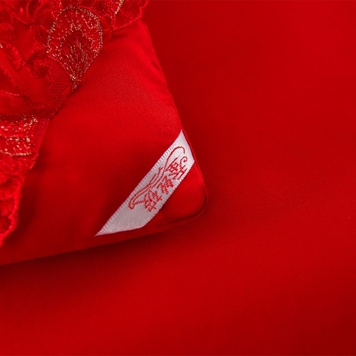 91家纺网 家纺一手货源 找家纺 美伦美 2025新款全棉婚庆冬被被子被芯 龙腾凤跃