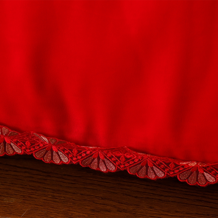 91家纺网 家纺一手货源 找家纺 美伦美 2025新款全棉婚庆冬被被子被芯 龙腾凤跃