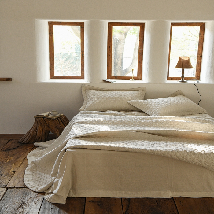 91家纺网 家纺一手货源 找家纺 （总）简家居 2025新款棉麻四件套