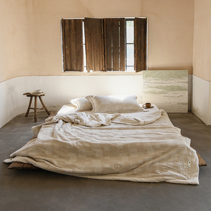 91家纺网 家纺一手货源 找家纺 （总）简家居 2025新款棉麻四件套