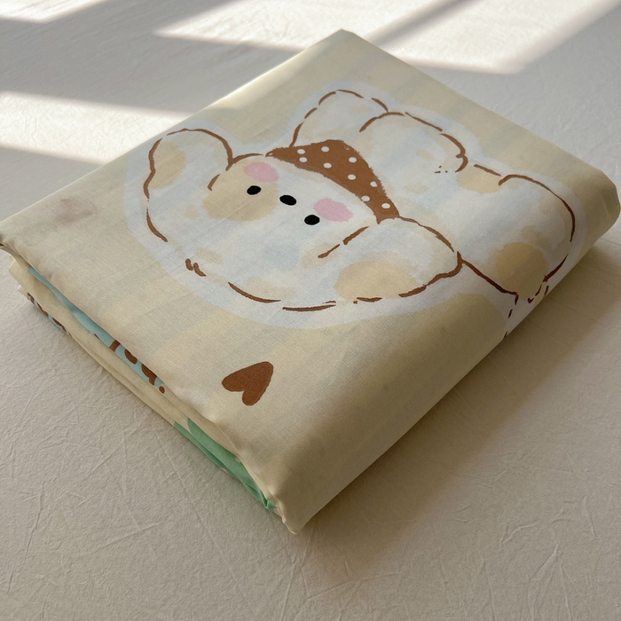 91家纺网 家纺一手货源 找家纺 （总）六巷胡同 2025新款40s13070全棉纯棉卡通单品系列被套单件-单被套