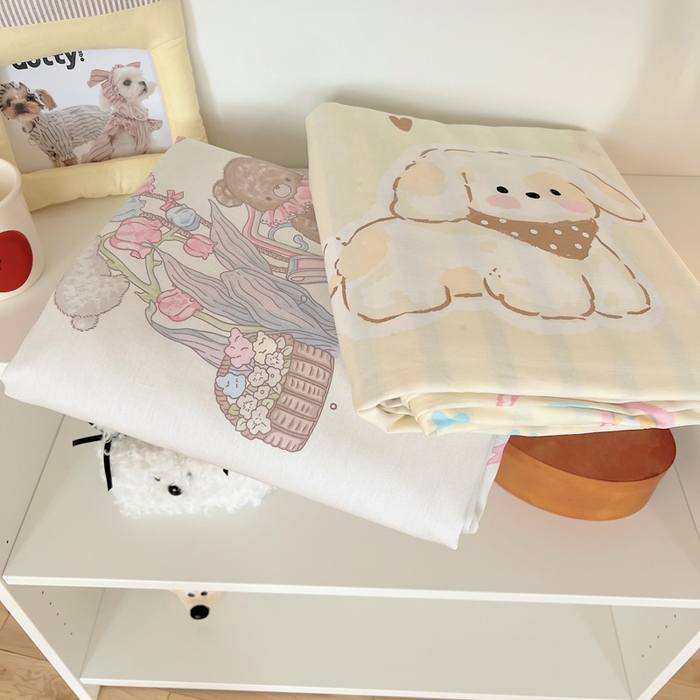 91家纺网 家纺一手货源 找家纺 （总）六巷胡同 2025新款40s13070全棉纯棉卡通单品系列被套单件-单被套