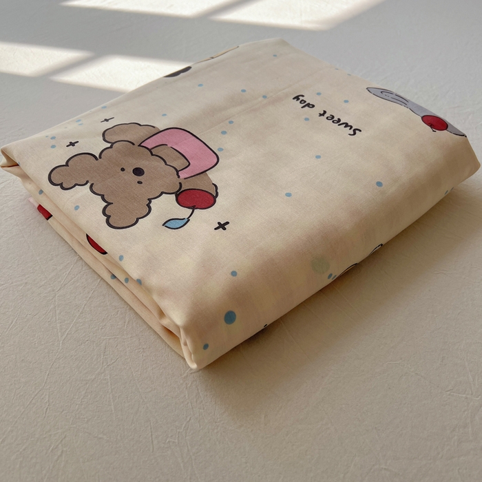 91家纺网 家纺一手货源 找家纺 （总）六巷胡同 2025新款40s13070全棉纯棉卡通单品系列被套单件-单被套