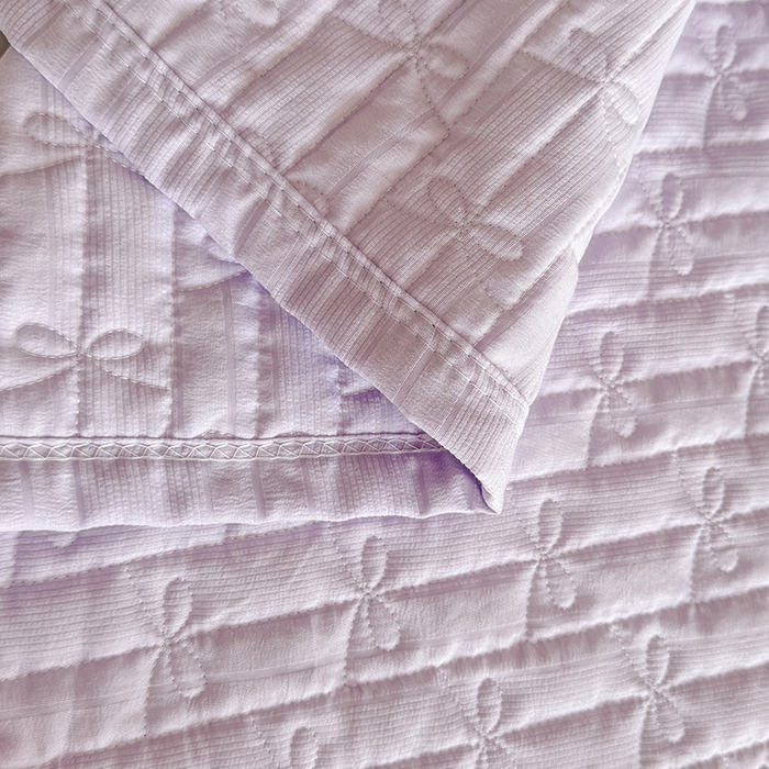 91家纺网 家纺一手货源 找家纺 梓依家纺 2025新款柔软舒适云纱棉夏被夏凉被空调被 云纱棉-芋泥紫