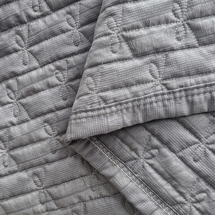 91家纺网 家纺一手货源 找家纺 梓依家纺 2025新款柔软舒适云纱棉夏被夏凉被空调被 云纱棉-深灰