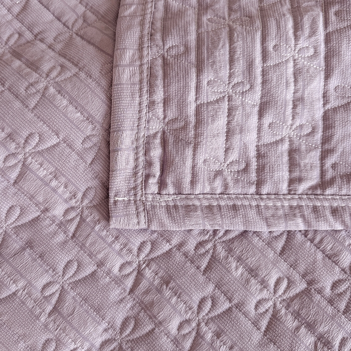 91家纺网 家纺一手货源 找家纺 梓依家纺 2025新款柔软舒适云纱棉夏被夏凉被空调被 云纱棉-丁香紫