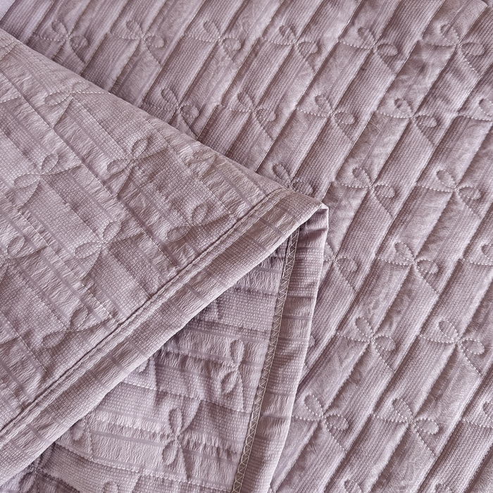 91家纺网 家纺一手货源 找家纺 梓依家纺 2025新款柔软舒适云纱棉夏被夏凉被空调被 云纱棉-丁香紫