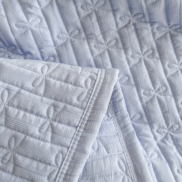91家纺网 家纺一手货源 找家纺 梓依家纺 2025新款柔软舒适云纱棉夏被夏凉被空调被 云纱棉-天空蓝
