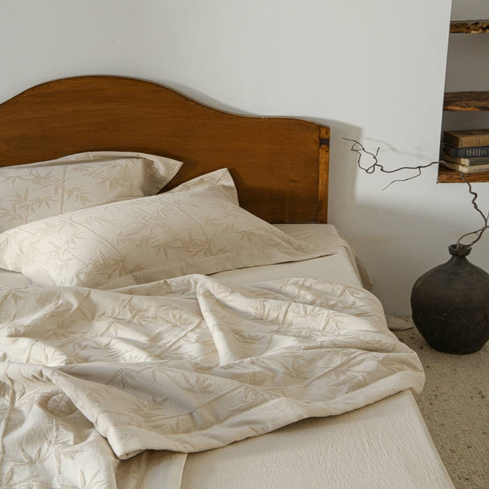 91家纺网 家纺一手货源 找家纺 （总）简家居 2025新款棉麻四件套