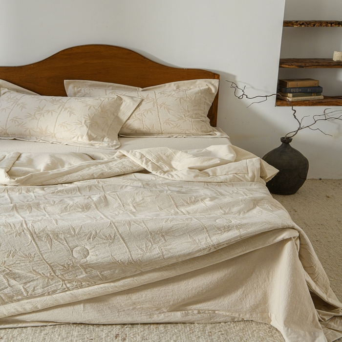 91家纺网 家纺一手货源 找家纺 （总）简家居 2025新款棉麻四件套