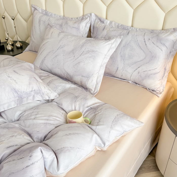 91家纺网 家纺一手货源 找家纺 （总）优纤家纺 2025新款水洗真丝四件套