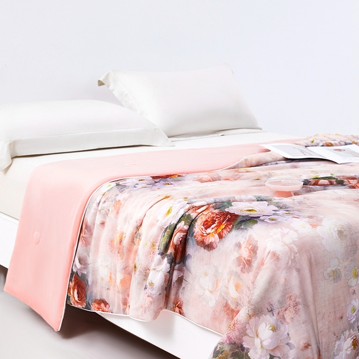 91家纺网 家纺一手货源 找家纺 （总）小鱼儿家纺 2025新款A类母婴级凉感丝夏被锦氨面料凉感空调被单人双人夏凉被可机洗被子被芯