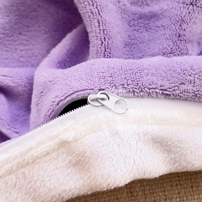 91家纺网 家纺一手货源 找家纺 梵赫 2025新款牛奶绒毛巾绣儿童幼儿园被套被芯组合 骑士兔兔