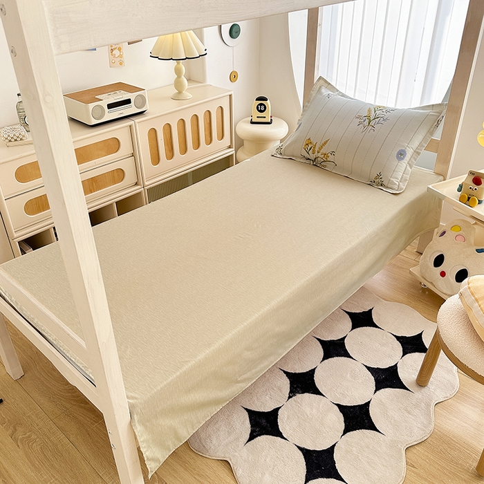 91家纺网 家纺一手货源 找家纺 卡普 2025新款爆款加厚卡通小清新全棉纯棉学生宿舍三件套床笠隔天可拿穗满满