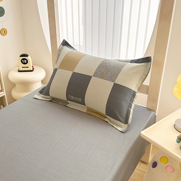 91家纺网 家纺一手货源 找家纺 卡普 2025新款爆款加厚卡通小清新全棉纯棉学生宿舍三件套床笠隔天可拿雅格