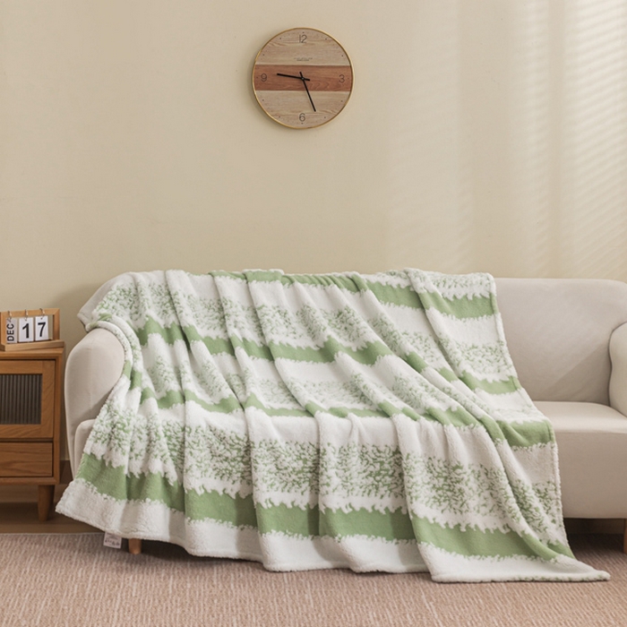 91家纺网 家纺一手货源 找家纺 （总）潮邦 2025新款阳离子柔云毯毛毯-素影雅韵系列【可供跨境电商可压缩】