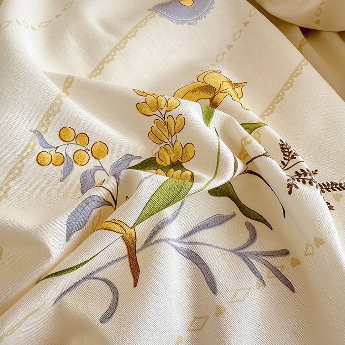 91家纺网 家纺一手货源 找家纺 卡普 2025新款爆款加厚卡通小清新全棉纯棉学生宿舍三件套床笠隔天可拿穗满满