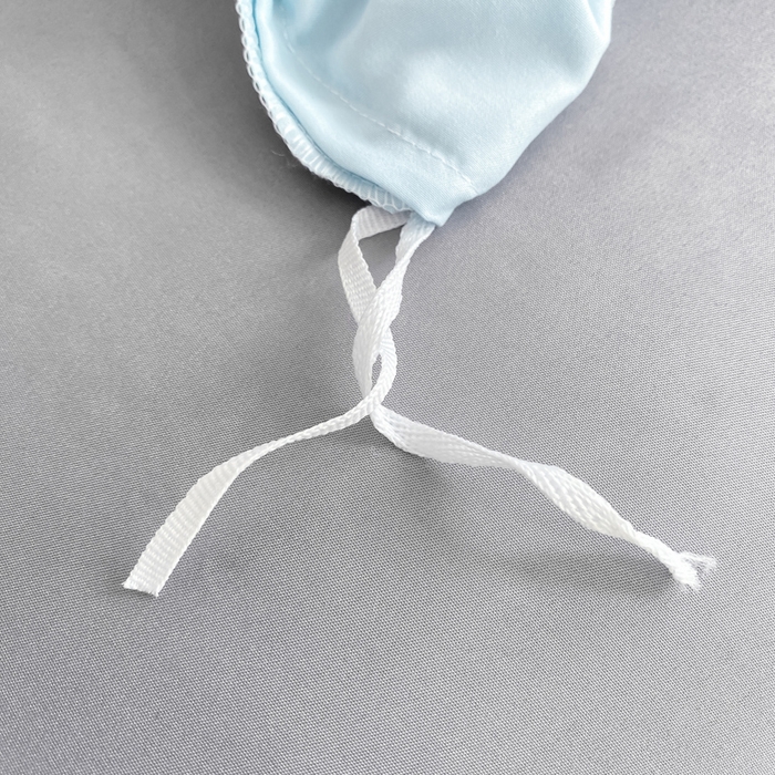 91家纺网 家纺一手货源 找家纺 乐沐家纺 2024新款夏季水洗冰丝四件套水洗真丝纯色双拼单被套-风格二 天空蓝灰