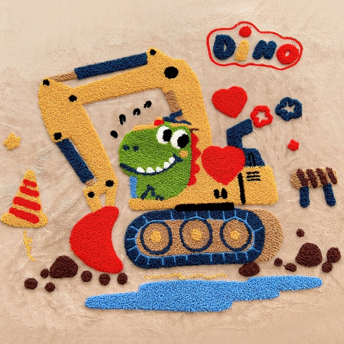 91家纺网 家纺一手货源 找家纺 （总）梵赫 2025新款A类牛奶绒毛巾绣儿童幼儿园三件套多件套