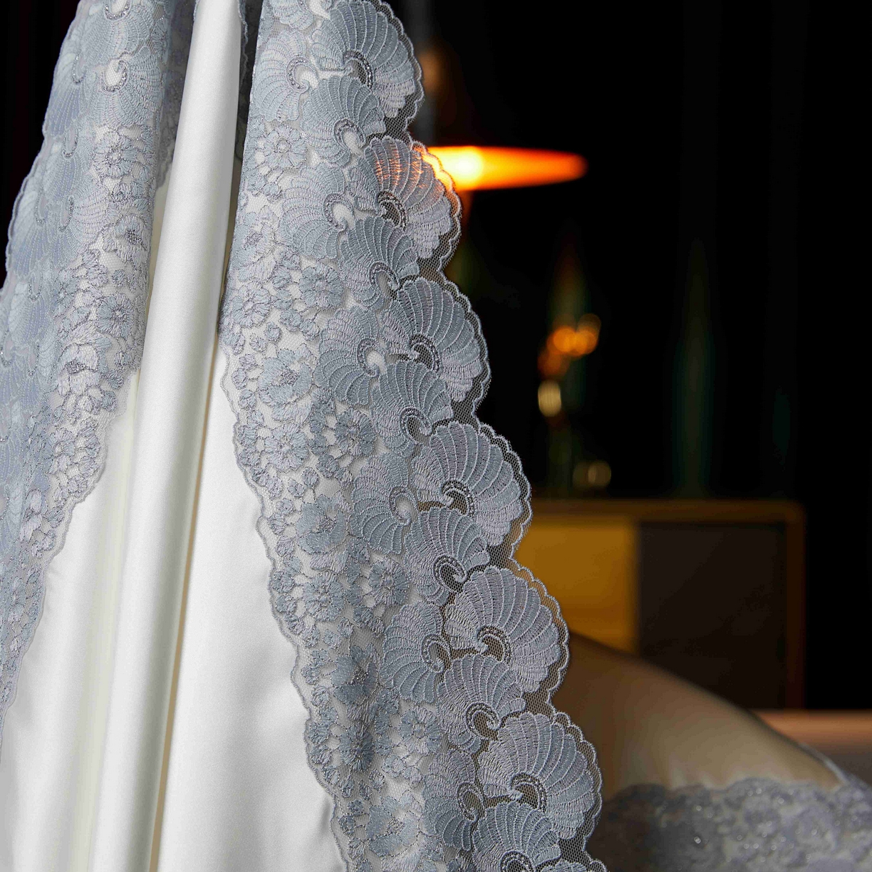 91家纺网 家纺一手货源 找家纺 （总）缔缦 2025新款高端居家轻奢系列AB版真丝棉长绒棉四件套