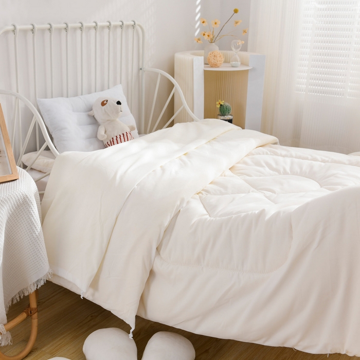 91家纺网 家纺一手货源 找家纺 （总）2025新款儿童幼儿园大豆内胆抑菌大豆被芯