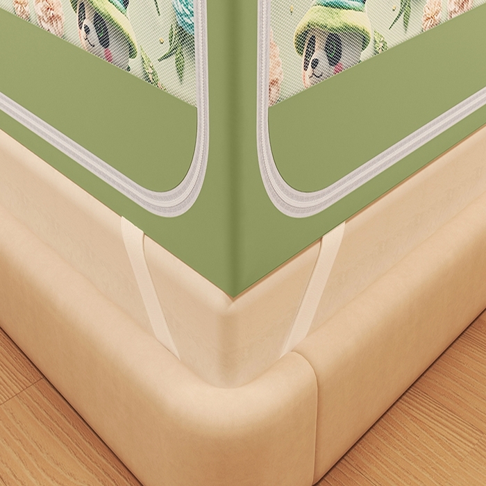 91家纺网 家纺一手货源 找家纺 （总）迪凡保罗蚊帐 2025新款2509款5D立体数码印花遮光坐床蚊帐