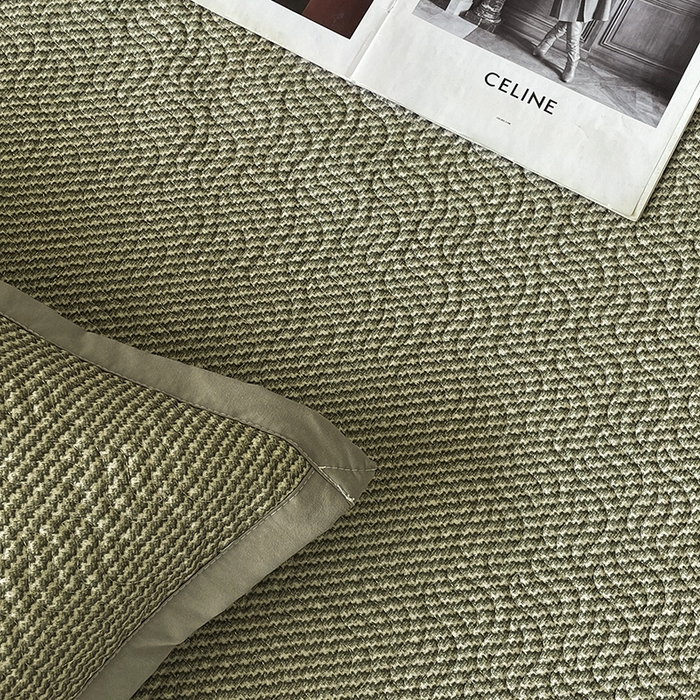 91家纺网 家纺一手货源 找家纺 大渔生活 2025新款磨毛夹棉床盖 青玉案