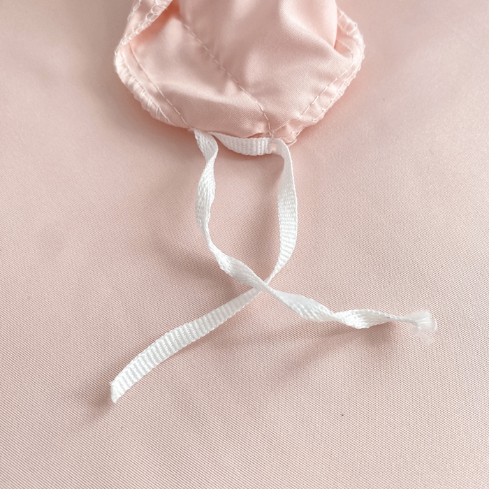 91家纺网 家纺一手货源 找家纺 乐沐家纺 2024新款夏季水洗冰丝四件套水洗真丝纯色双拼单被套-风格二 奶油粉白