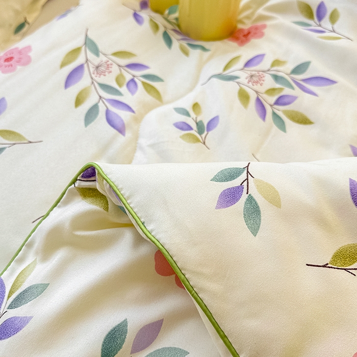 91家纺网 家纺一手货源 找家纺 友承家纺 2025新款A类母婴级大豆夏被夏凉被空调被 莫妮卡