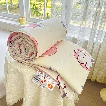 91家纺网 家纺一手货源 找家纺 （总）友承家纺 2025新款A类母婴级大豆夏被夏凉被空调被