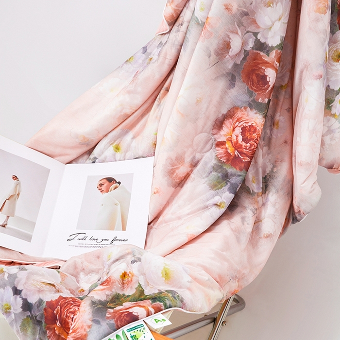 91家纺网 家纺一手货源 找家纺 （总）小鱼儿家纺 2025新款A类母婴级凉感丝夏被锦氨面料凉感空调被单人双人夏凉被可机洗被子被芯