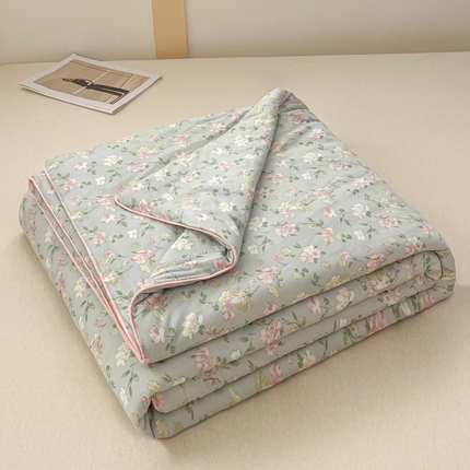 91家纺网 家纺一手货源 找家纺 （总）龙图家纺 2025新款A类母婴针织棉夏被印花卡通婴幼夏凉被空调被