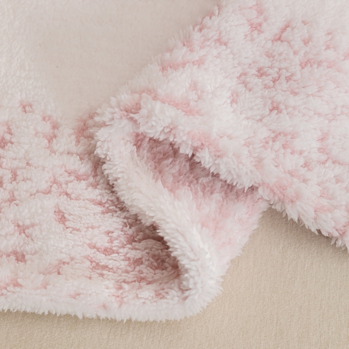 91家纺网 家纺一手货源 找家纺 潮邦 2025新款阳离子柔云毯毛毯-素影雅韵系列【可供跨境电商可压缩】 柔粉