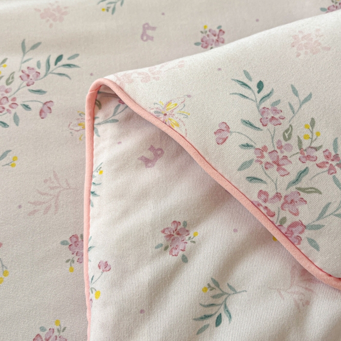 91家纺网 家纺一手货源 找家纺 龙图家纺 2025新款A类母婴针织棉夏被印花卡通凉感丝夏凉被空调被 春不晚