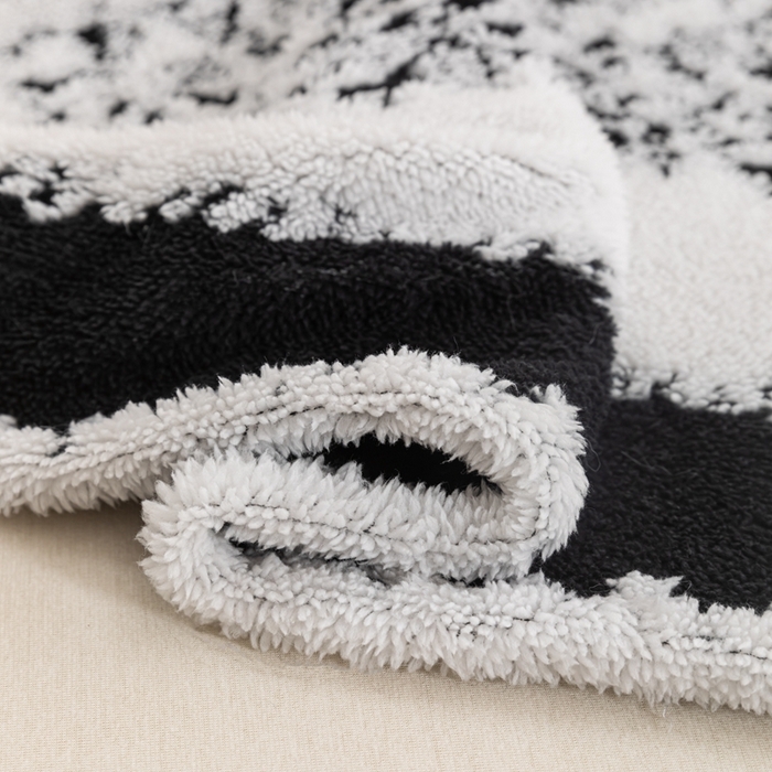 91家纺网 家纺一手货源 找家纺 潮邦 2025新款阳离子柔云毯毛毯-素影雅韵系列【可供跨境电商可压缩】 羽墨